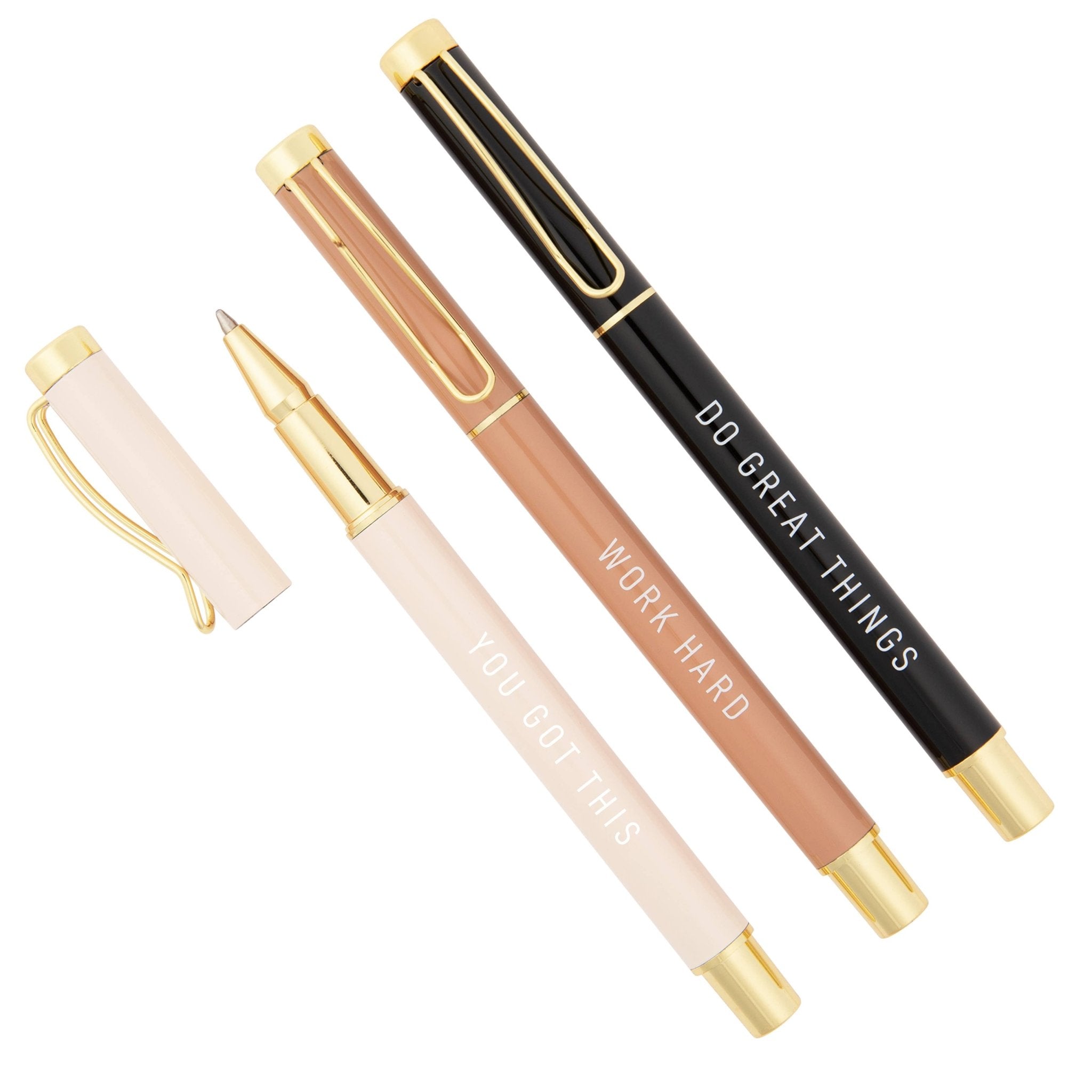 Motivational Metal Pen Set - HER Home Design Boutique